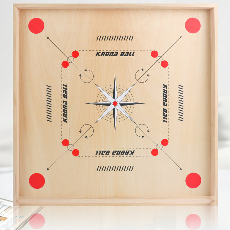 ชิ้นส่วนของ Coin Game Board Carrom