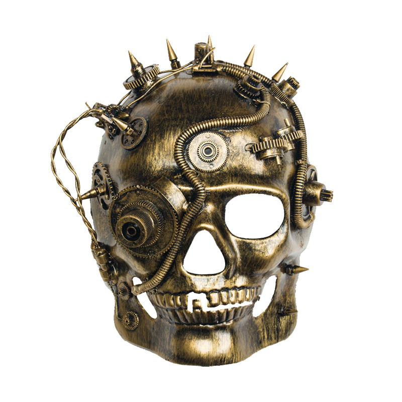 หน้ากาก cyborg steampunk