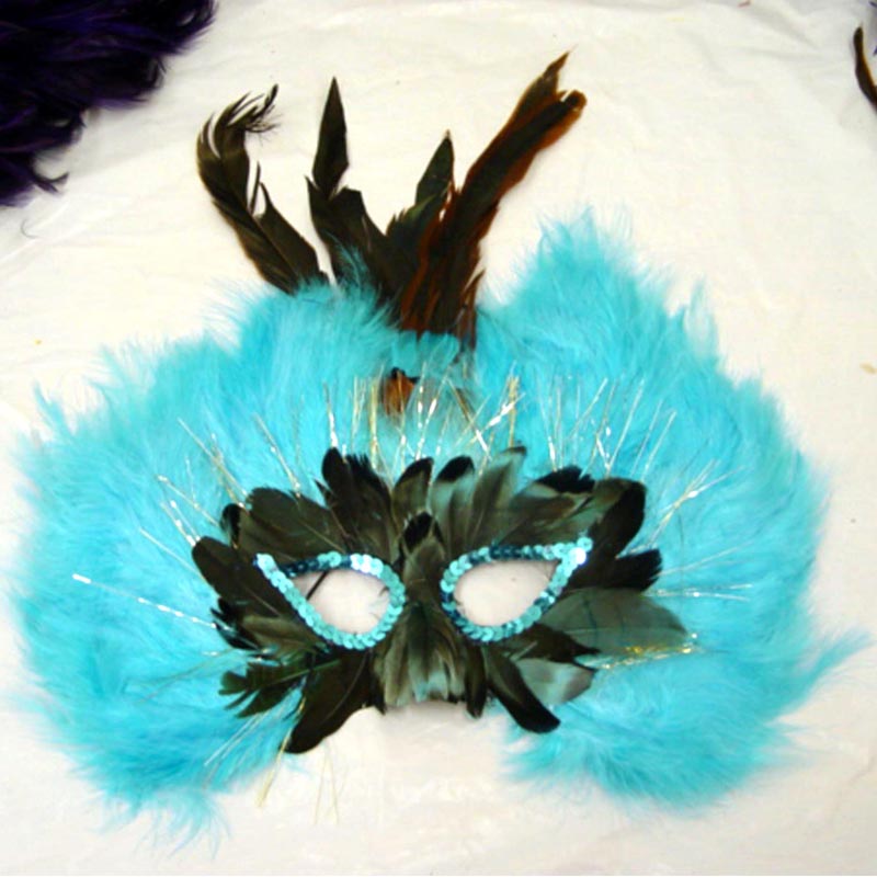 หน้ากาก Masquerade Feather