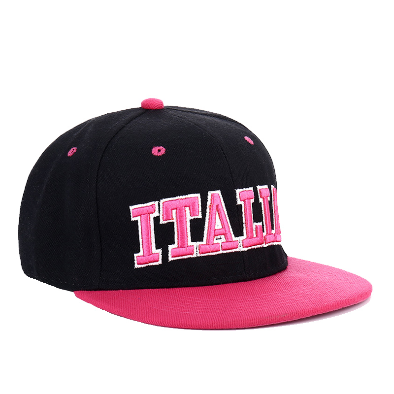 หมวกแก๊ป Gorras Hip Hop Flat Bill 6 Panel Sport Snapback