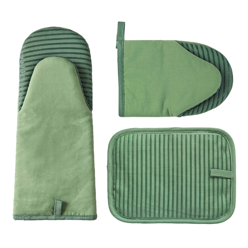 ถุงมือเตาอบทำอาหารในครัว