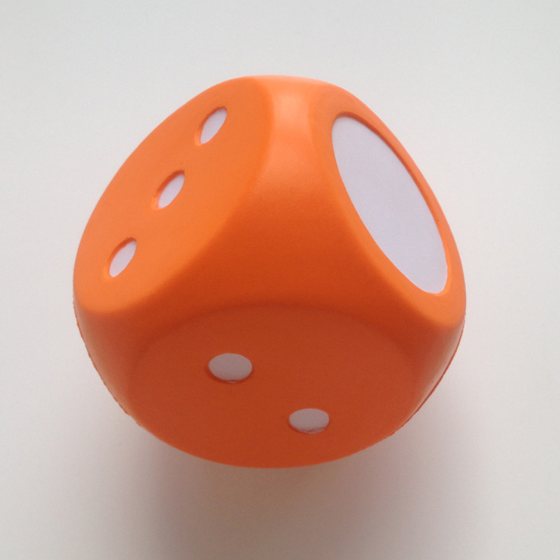 ลูกเต๋าขนาดใหญ่ลูกเต๋าลูกเต๋า Pu Dot Dice ยักษ์ใหญ่