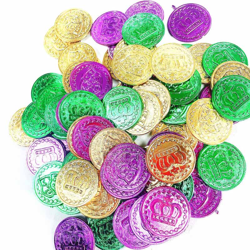 เหรียญพลาสติก Mardi Gras