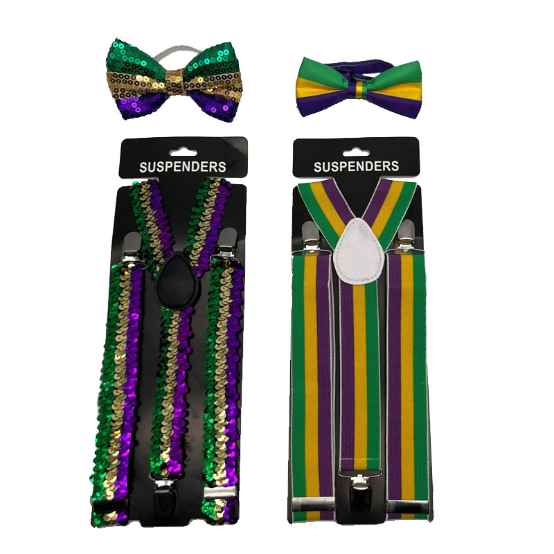 Mardi Gras Suspenders