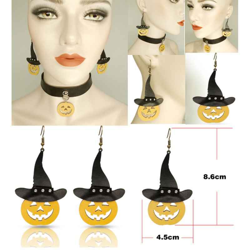เทศกาลผีอัลลอยด์ใหม่ต่างหูฮาโลวีน