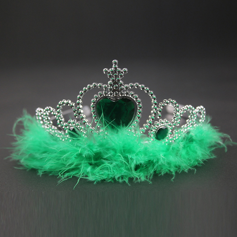 Princess Crown Princess Tiara ด้วยหินหัวใจ