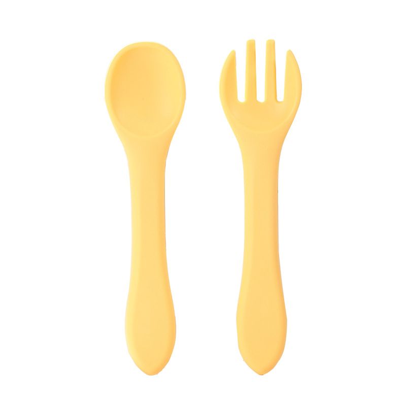 ส้อมและช้อนซิลิโคน