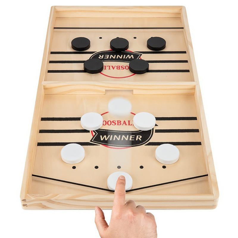 ของเล่นเกมบอร์ด Sling Puck สำหรับเด็ก