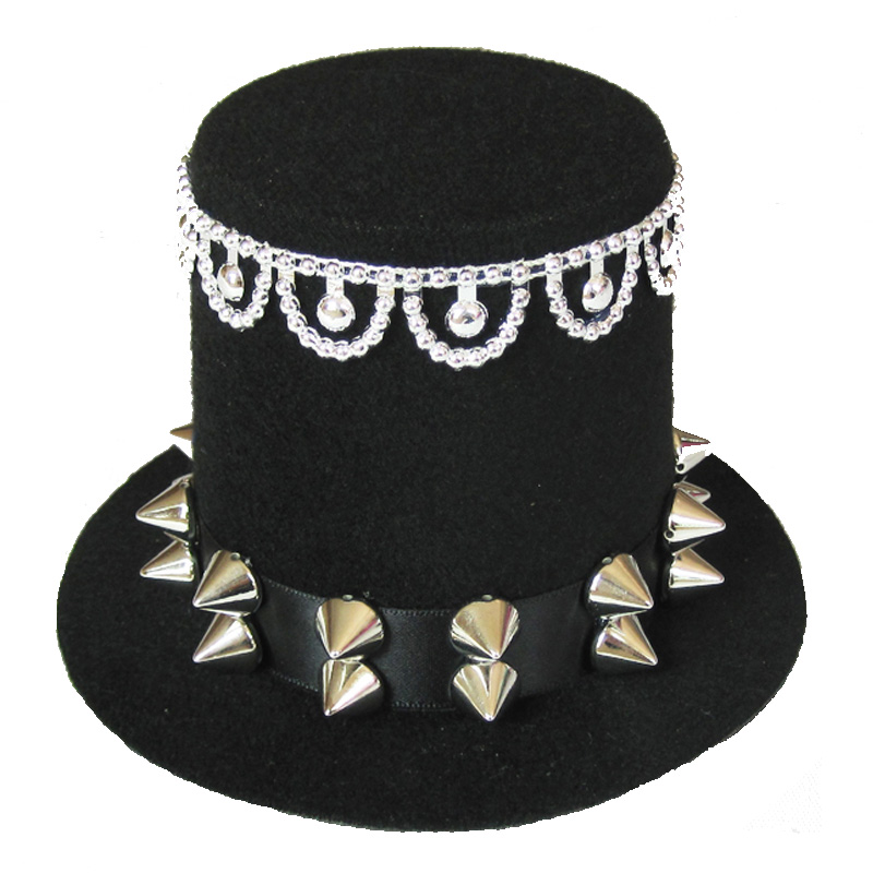 Steampunk Victorian Mini Top Hat กิ๊บติดผมแบบกอธิค